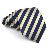 ZONFAZ Classic Standard Striped Silk Ties