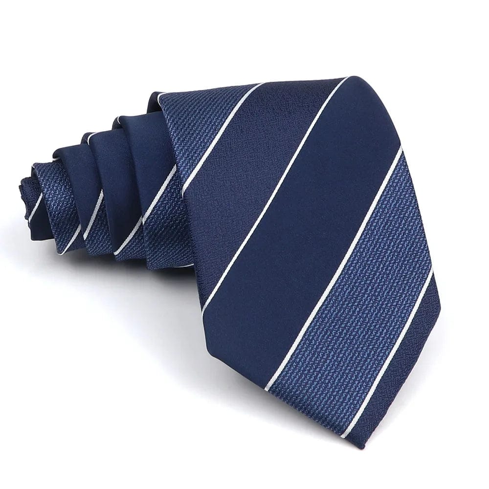 ZONFAZ Classic Standard Striped Silk Ties