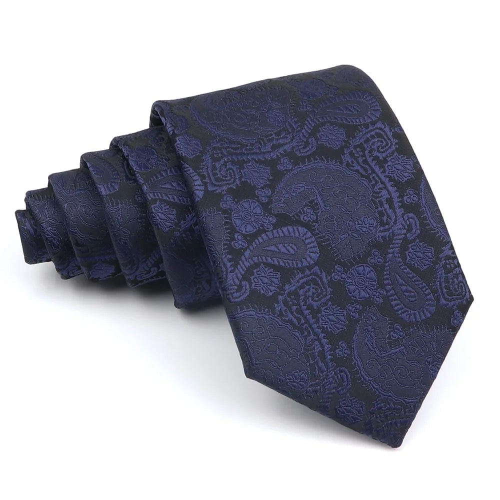 ZONFAZ Classic Standard Striped Silk Ties