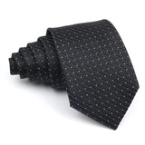 ZONFAZ Classic Standard Striped Silk Ties