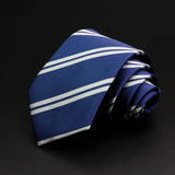 ZONFAZ Classic Striped Red Blue Green Ties