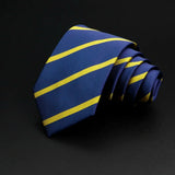 ZONFAZ Classic Striped Red Blue Green Ties