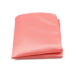 ZONFAZ Colorful Solid Soft Silk Pocket Square