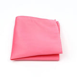 ZONFAZ Colorful Solid Soft Silk Pocket Square