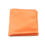 ZONFAZ Colorful Solid Soft Silk Pocket Square