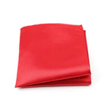 ZONFAZ Colorful Solid Soft Silk Pocket Square