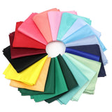 ZONFAZ Colorful Solid Soft Silk Pocket Square