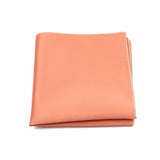 ZONFAZ Colorful Solid Soft Silk Pocket Square