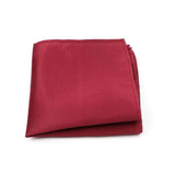 ZONFAZ Colorful Solid Soft Silk Pocket Square