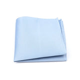 ZONFAZ Colorful Solid Soft Silk Pocket Square