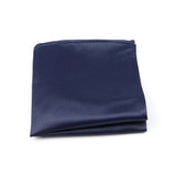 ZONFAZ Colorful Solid Soft Silk Pocket Square