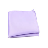 ZONFAZ Colorful Solid Soft Silk Pocket Square