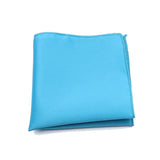 ZONFAZ Colorful Solid Soft Silk Pocket Square