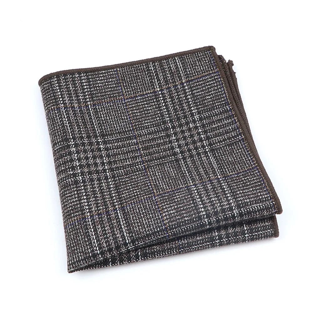 ZONFAZ Cotton Classic Striped Pocket Square