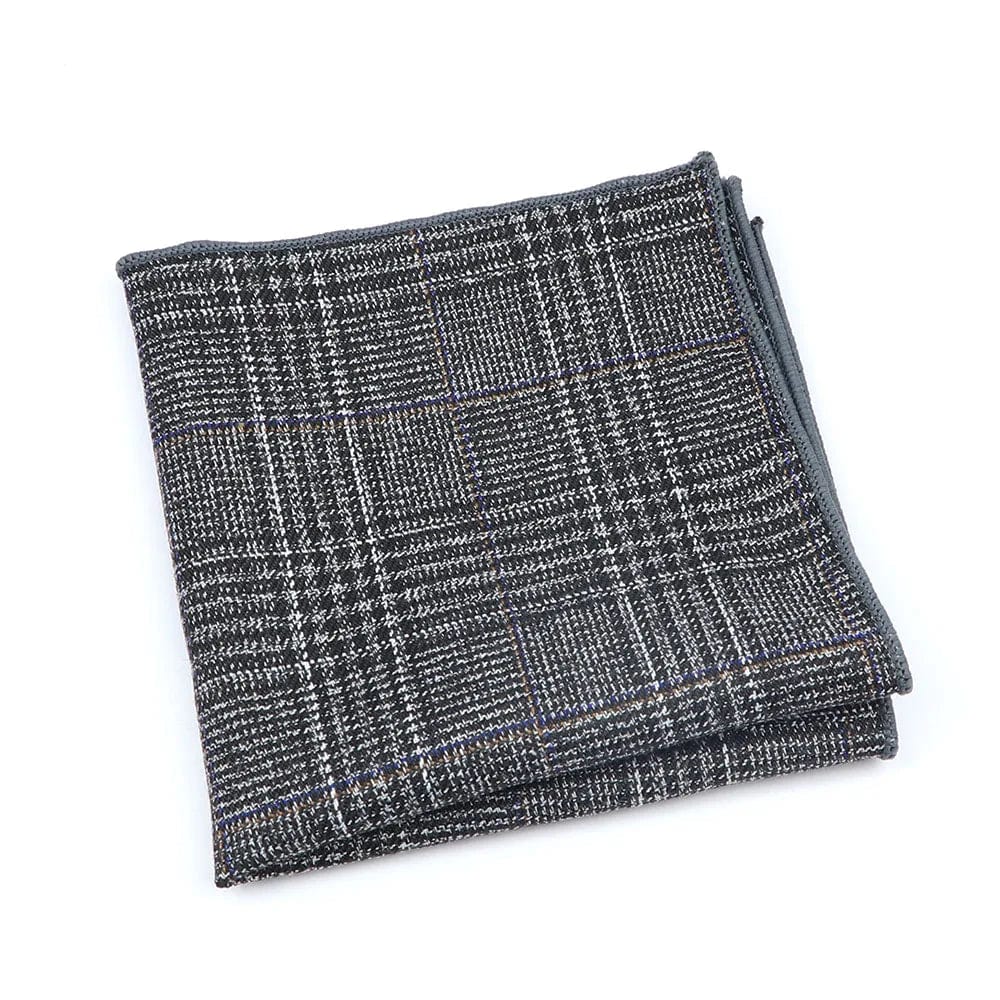 ZONFAZ Cotton Classic Striped Pocket Square