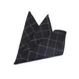 ZONFAZ Cotton Classic Striped Pocket Square