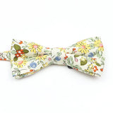 ZONFAZ Cotton Floral Bow Tie for Men Women Chilren Wedding Party Bowties