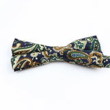 ZONFAZ Cotton Floral Bow Tie for Men Women Chilren Wedding Party Bowties