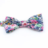 ZONFAZ Cotton Floral Bow Tie for Men Women Chilren Wedding Party Bowties