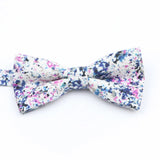 ZONFAZ Cotton Floral Bow Tie for Men Women Chilren Wedding Party Bowties