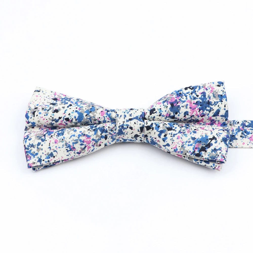 ZONFAZ Cotton Floral Bow Tie for Men Women Chilren Wedding Party Bowties