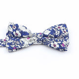 ZONFAZ Cotton Floral Bow Tie for Men Women Chilren Wedding Party Bowties