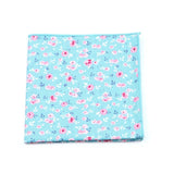 ZONFAZ Cotton Floral Handkerchief Flower Hanky