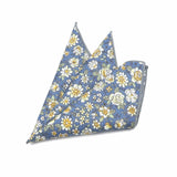 ZONFAZ Cotton Floral Handkerchief Flower Hanky