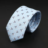 ZONFAZ Cute Cartoon Slim Ties