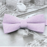 ZONFAZ Cute Solid Color Cotton Bow Ties