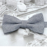 ZONFAZ Cute Solid Color Cotton Bow Ties