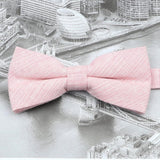 ZONFAZ Cute Solid Color Cotton Bow Ties