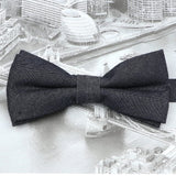 ZONFAZ Cute Solid Color Cotton Bow Ties