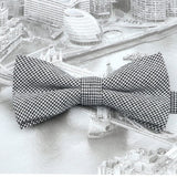 ZONFAZ Cute Solid Color Cotton Bow Ties