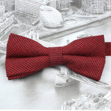 ZONFAZ Cute Solid Color Cotton Bow Ties