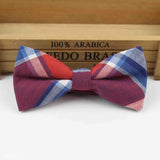 ZONFAZ Fashion Cotton Striped Bow Ties