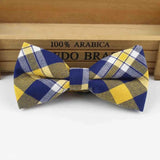 ZONFAZ Fashion Cotton Striped Bow Ties