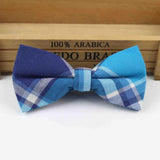 ZONFAZ Fashion Cotton Striped Bow Ties