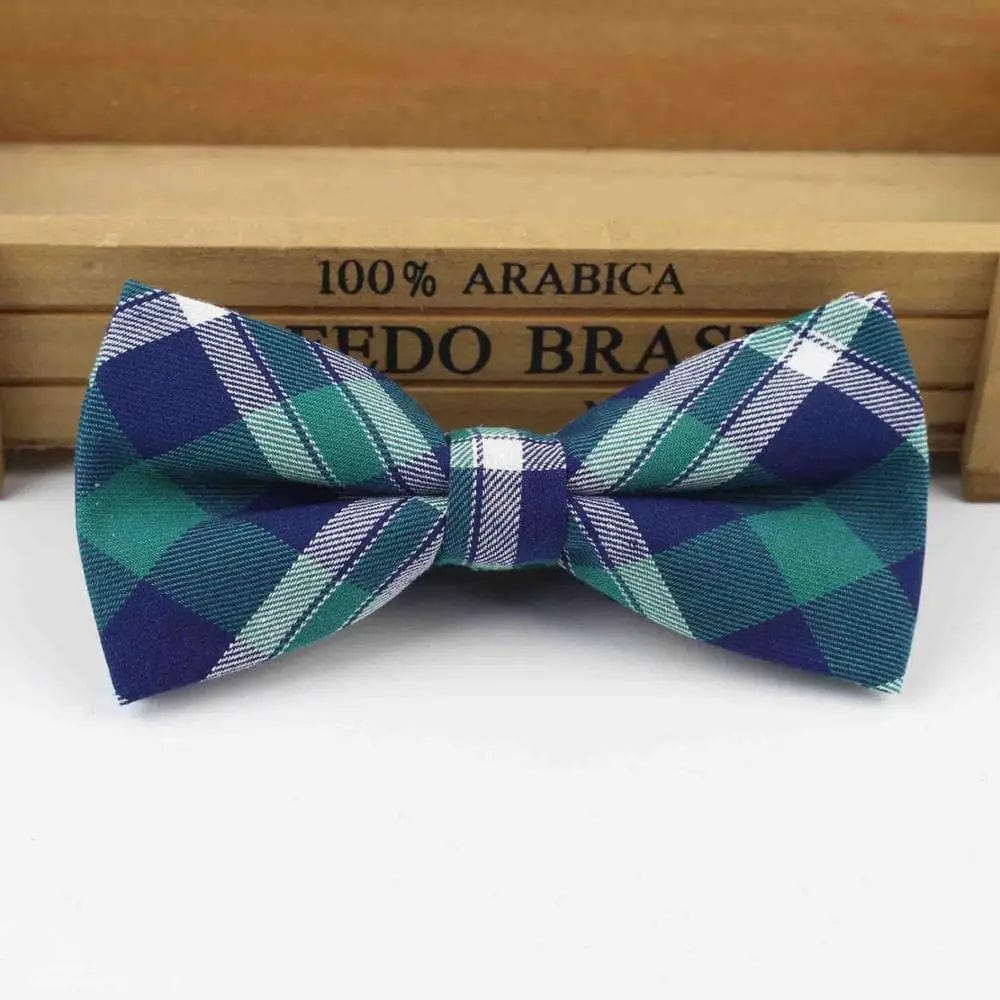 ZONFAZ Fashion Cotton Striped Bow Ties