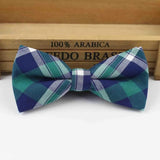 ZONFAZ Fashion Cotton Striped Bow Ties