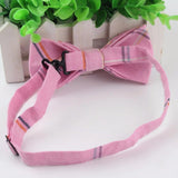 ZONFAZ Fashion Cotton Striped Bow Ties