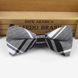 ZONFAZ Fashion Cotton Striped Bow Ties