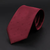 ZONFAZ Fashion Jacquard Paisley Striped Silk Neckties For Men Formal Business Party Skinny Ties