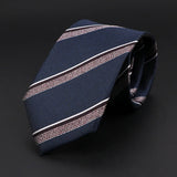 ZONFAZ Fashion Jacquard Paisley Striped Silk Neckties For Men Formal Business Party Skinny Ties