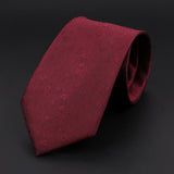 ZONFAZ Fashion Jacquard Paisley Striped Silk Neckties For Men Formal Business Party Skinny Ties