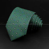 ZONFAZ Fashion Men's 8cm Paisley Floral Neckties for Wedding Party Meeting Business Silk Ties