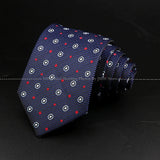 ZONFAZ Fashion Men's 8cm Paisley Floral Neckties for Wedding Party Meeting Business Silk Ties