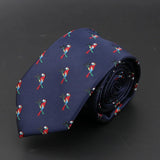 ZONFAZ Fashion Men's Animal Fruit Patten Silk Ties