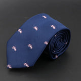 ZONFAZ Fashion Men's Animal Fruit Patten Silk Ties