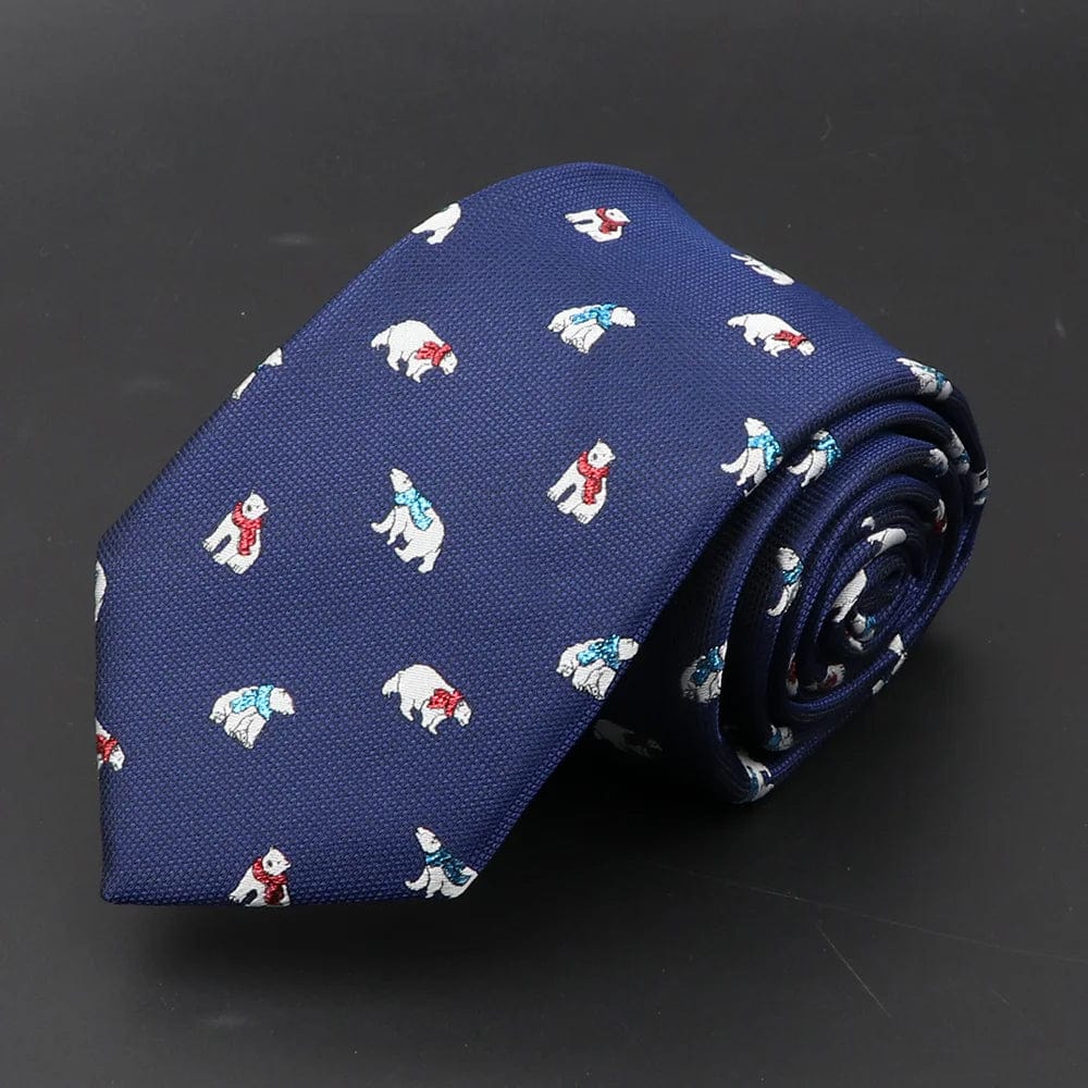 ZONFAZ Fashion Men's Animal Fruit Patten Silk Ties